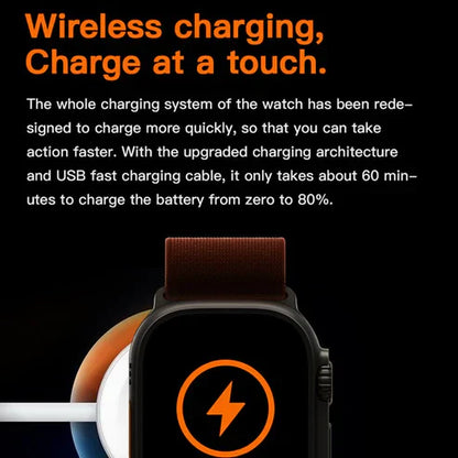 T800 Ultra Smartwatch 1.99" ⌚ – Bluetooth Call | Fitness Tracking | Long Battery | Sports Modes